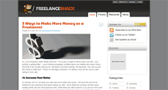 Desktop Screenshot of freelanceshack.com